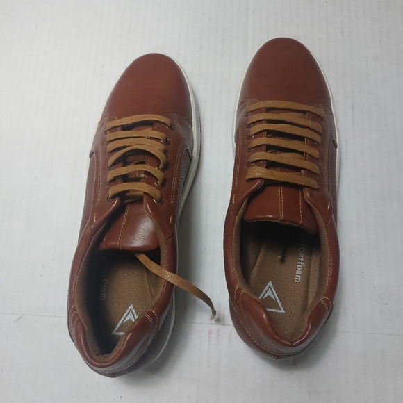 NWNB Vance Co. ComfortForm Men's Brown Lace-up Sneakers Size 11M - Picture 6 of 12
